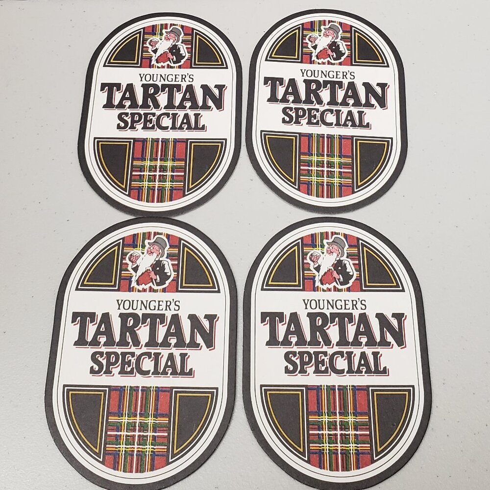 Younger's Tartan Special Beer Coasters